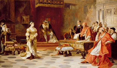 The Trial of Queen Katherine, c.1880 by Laslett John Pott